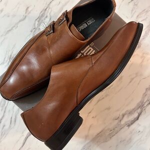Stacy Adams Men's Tan Leather Oxfords